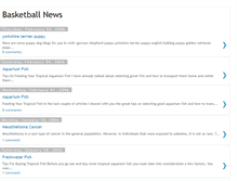 Tablet Screenshot of basketball-news.blogspot.com