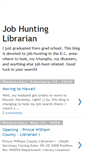 Mobile Screenshot of jobhuntinglibrarian.blogspot.com