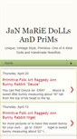 Mobile Screenshot of janmariedollsandprims.blogspot.com