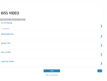 Tablet Screenshot of kissvideo.blogspot.com