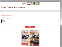 Tablet Screenshot of ganadineroporinternetnow.blogspot.com