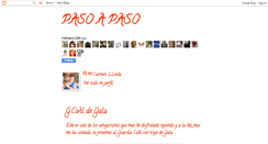 Desktop Screenshot of carme-pasoapaso.blogspot.com
