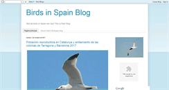 Desktop Screenshot of birdspain.blogspot.com