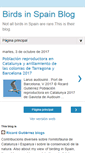 Mobile Screenshot of birdspain.blogspot.com