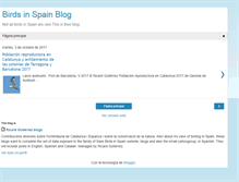 Tablet Screenshot of birdspain.blogspot.com