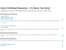 Tablet Screenshot of earlychildhoodlearning.blogspot.com