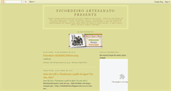 Desktop Screenshot of fjcordeiro-artesanato.blogspot.com