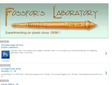 Tablet Screenshot of fossforslab.blogspot.com