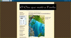 Desktop Screenshot of elosuquematoafavila.blogspot.com