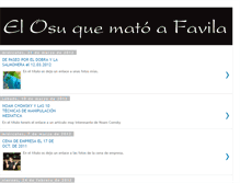 Tablet Screenshot of elosuquematoafavila.blogspot.com