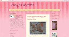 Desktop Screenshot of jennyscupcakesnottingham.blogspot.com