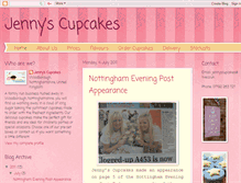 Tablet Screenshot of jennyscupcakesnottingham.blogspot.com