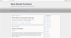 Desktop Screenshot of nhsdentistry.blogspot.com