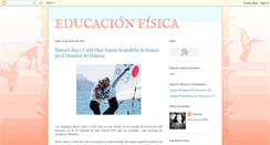 Desktop Screenshot of educacionfisicaactual.blogspot.com