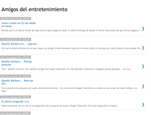 Tablet Screenshot of amigosdelentretenimiento.blogspot.com