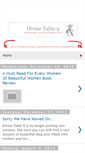Mobile Screenshot of divinetable9.blogspot.com