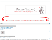 Tablet Screenshot of divinetable9.blogspot.com