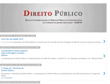 Tablet Screenshot of direitopublico-cja.blogspot.com