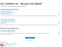 Tablet Screenshot of bellezaconzermat.blogspot.com