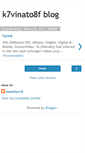 Mobile Screenshot of k7vinato8f.blogspot.com