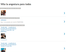 Tablet Screenshot of accesibilidadenvillalaangostura.blogspot.com