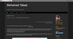 Desktop Screenshot of mohamedtalaatpage.blogspot.com