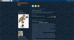 Desktop Screenshot of beeradventurer.blogspot.com