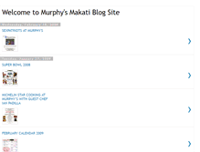 Tablet Screenshot of murphysmakati.blogspot.com