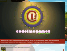 Tablet Screenshot of codelinegames.blogspot.com