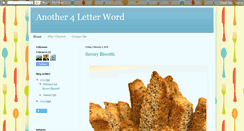 Desktop Screenshot of 4letters-food.blogspot.com