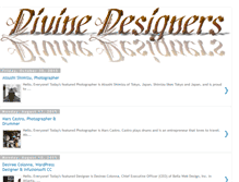 Tablet Screenshot of divine-designer.blogspot.com