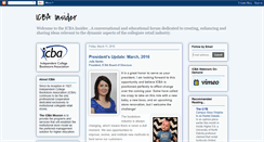 Desktop Screenshot of icbainsider.blogspot.com