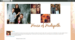 Desktop Screenshot of houseofhudspeth.blogspot.com