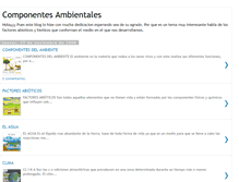 Tablet Screenshot of componentesambientales-sandra.blogspot.com