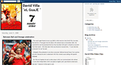 Desktop Screenshot of davidvillafansite.blogspot.com
