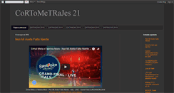 Desktop Screenshot of cortometrajes21.blogspot.com