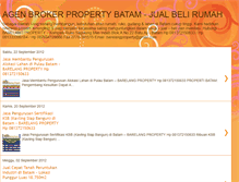 Tablet Screenshot of brokerpropertybatam.blogspot.com