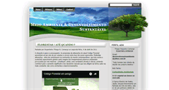 Desktop Screenshot of desenvolvemeioambiente.blogspot.com