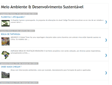 Tablet Screenshot of desenvolvemeioambiente.blogspot.com