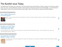 Tablet Screenshot of kurdishissuetoday.blogspot.com