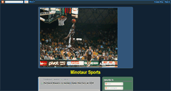 Desktop Screenshot of minotaursports.blogspot.com