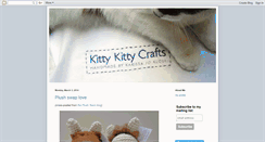 Desktop Screenshot of kittykittycrafts.blogspot.com