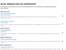 Tablet Screenshot of encum-nurhidayat.blogspot.com