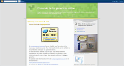 Desktop Screenshot of genericos-online.blogspot.com