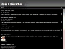 Tablet Screenshot of ideiaerascunhos.blogspot.com