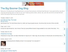 Tablet Screenshot of bigboomerdog.blogspot.com