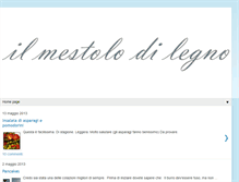 Tablet Screenshot of ilmestolodilegno.blogspot.com