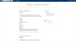 Desktop Screenshot of cikguahmadshukri.blogspot.com