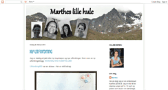 Desktop Screenshot of martheslillehule.blogspot.com