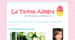 Desktop Screenshot of latavolaallegra.blogspot.com